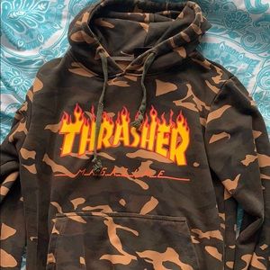 Camo Thrasher Sweatshirt
